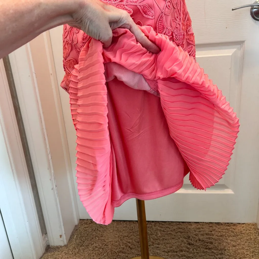 Sue Wong Soutache Asymmetrical Dress Size 4 - Image 9