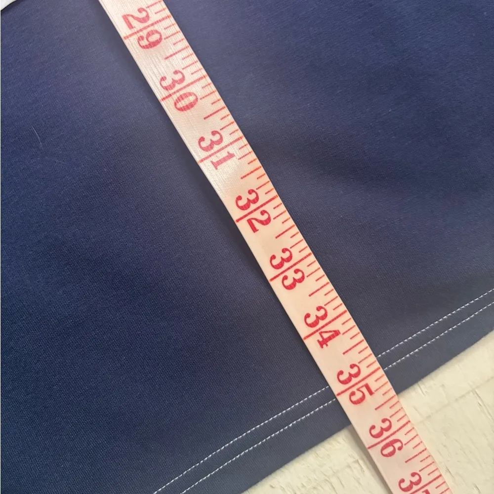 Sail To Sable Navy Size XS Mini Dress Short Sleeve Nautical Resort Yacht - Image 4