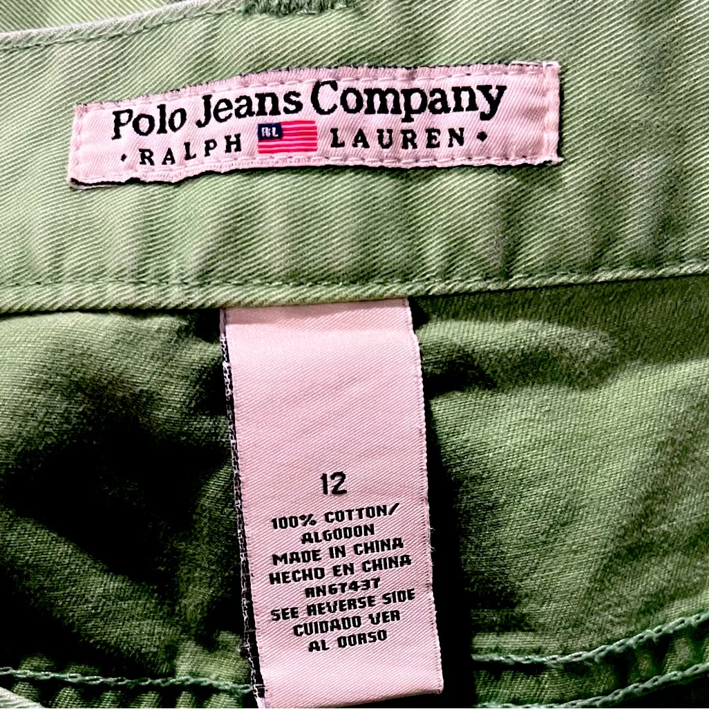 POLO RALPH  LAUREN Women’s Jeans 100% cotton  Size 12 - Image 4