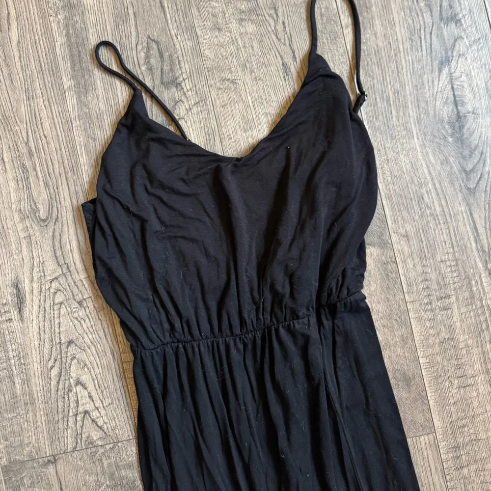 Lulus Watch the Sunset Black Maxi Dress- Medium - Image 6