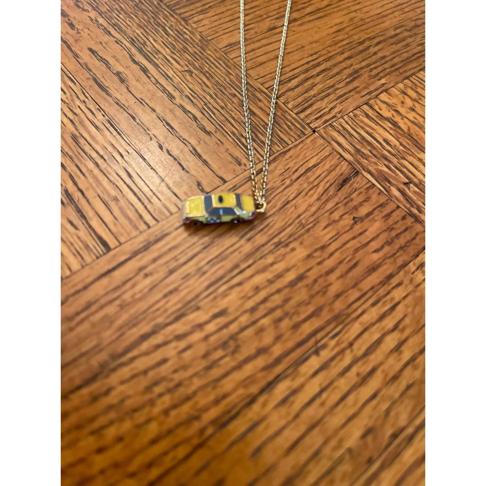 Kate Spade Taxi charm necklace - Image 3