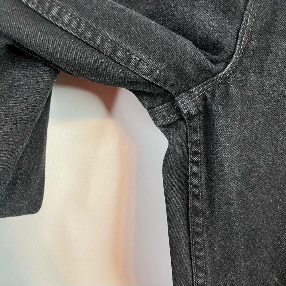 Vintage Levis 512 Slim Fit Tapered Leg Black High Waist Cotton Denim jeans 16 32 - Image 57