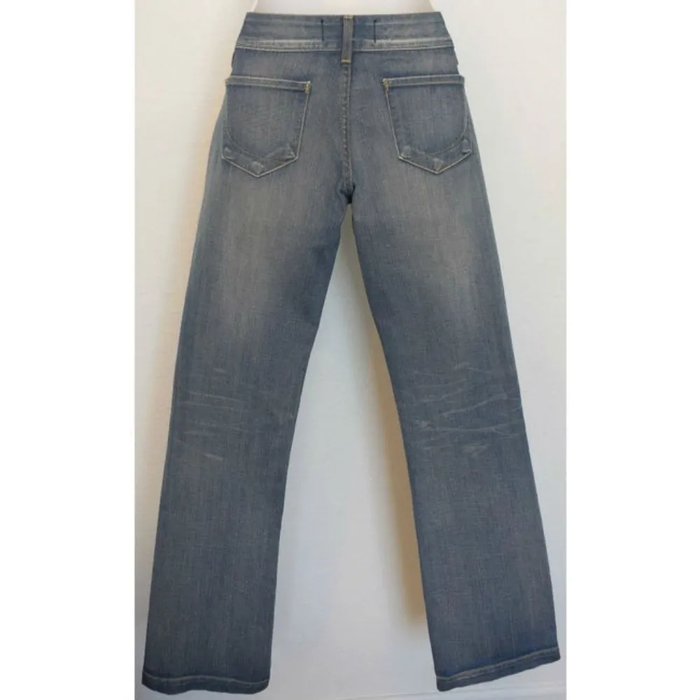 Paper Denim & Cloth Horizon Blue Straight Leg Jeans Size 26 - Image 3