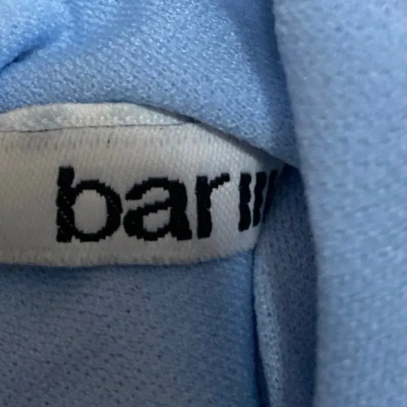 Bar III Be Weave It  Blue Silver Metallic Swimsuit Swimwear Bikini Bottom Size S - Image 3