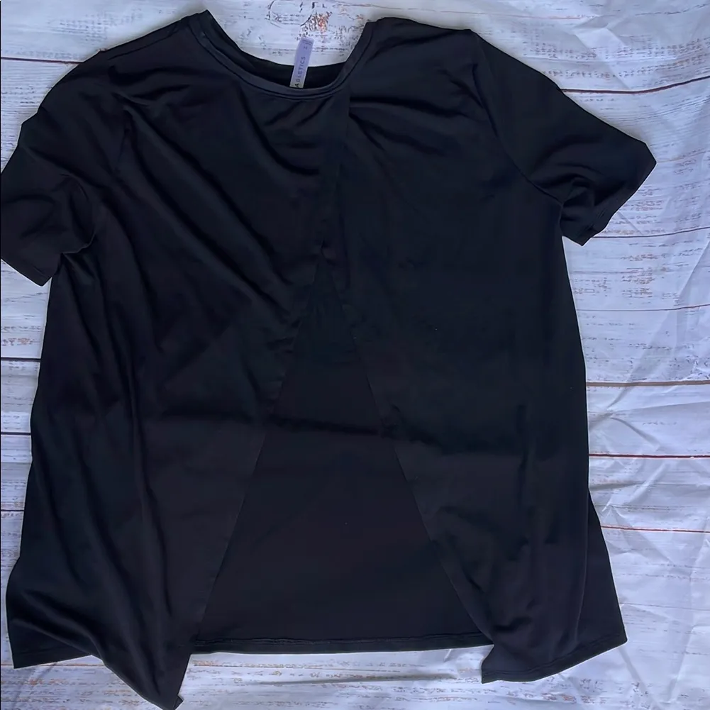 Fabletics  Charcoal Crew Neck Tee - Image 3