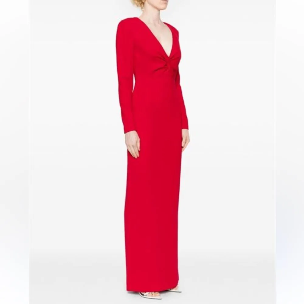 NWOT Roland Mouret red gown Size 6 - Image 2