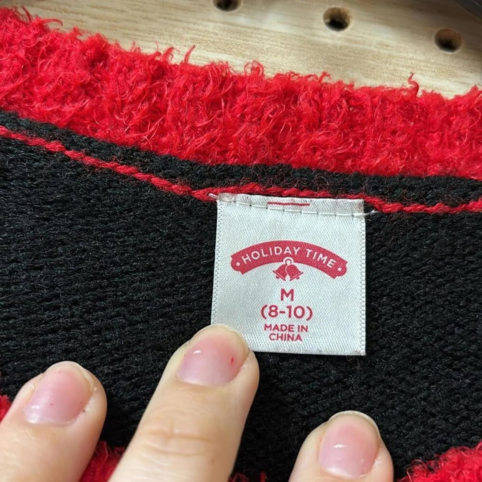 Holiday Time Christmas Santa And Elves Retro Ugly Tacky Sweater Glitter Quirky - Image 6