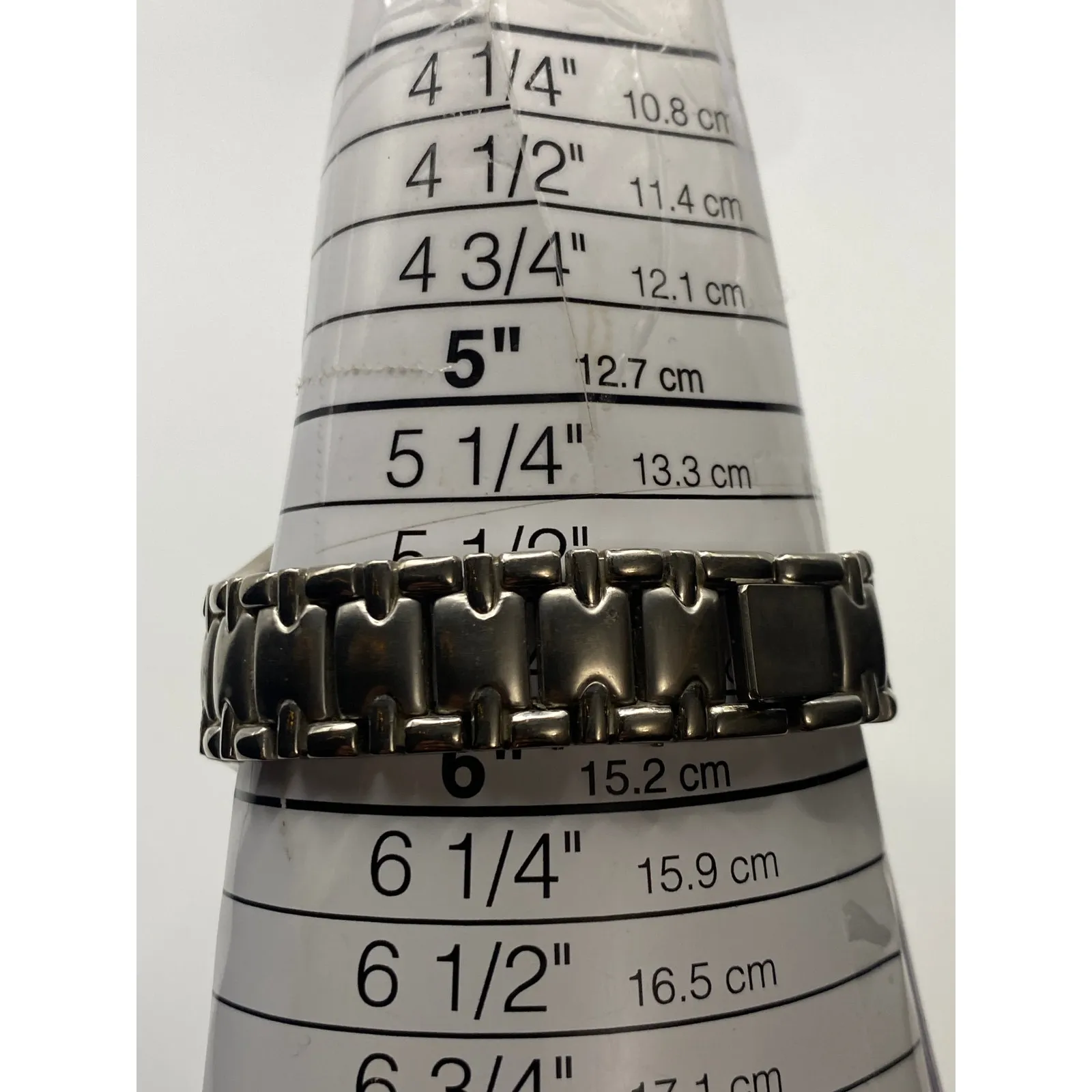 Ladies Vanity Fair Purple Dial Date Indicator Steel Watch Working New Battery - Image 3