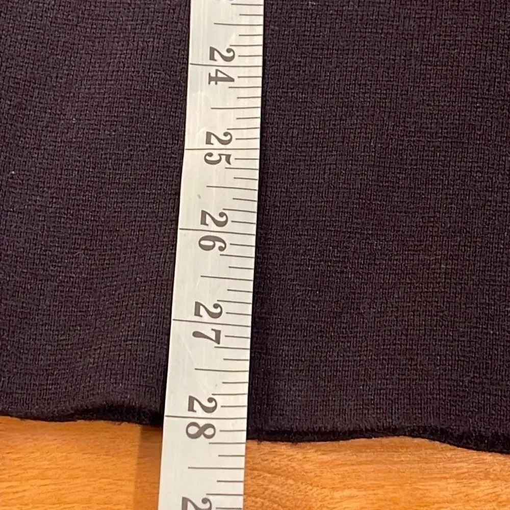 Marled by United Clothing Double Breasted Knit Sleeveless Rayon Blend Vest Black Size L - Image 9