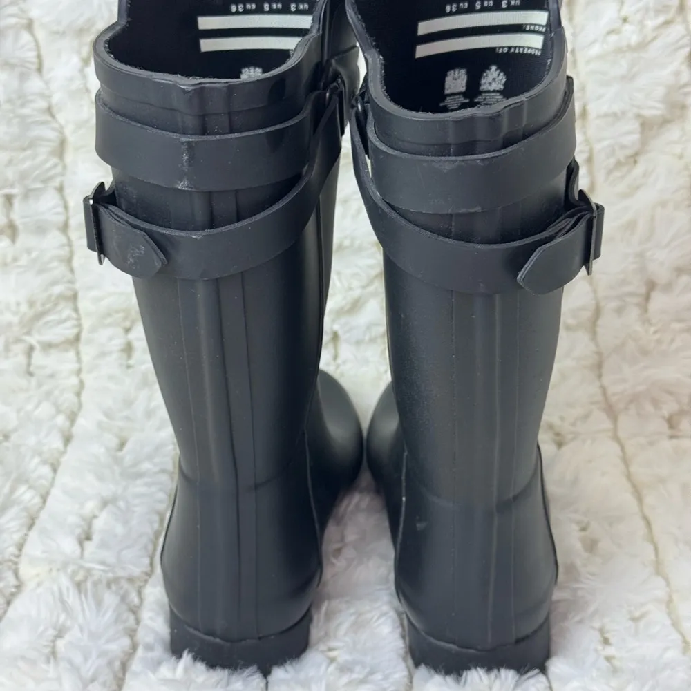 Hunter  Wellington Backstrap Short Rain Boots Size 5 - Image 7