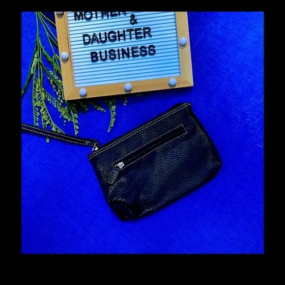 Fashion Faux Leather Clutch Bag Purse Business Wallet Pouch Handbag - Image 2