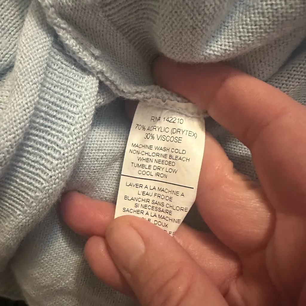 Mersea The Catalina Travel Sweater Light Blue One Size Size undefined - Image 5