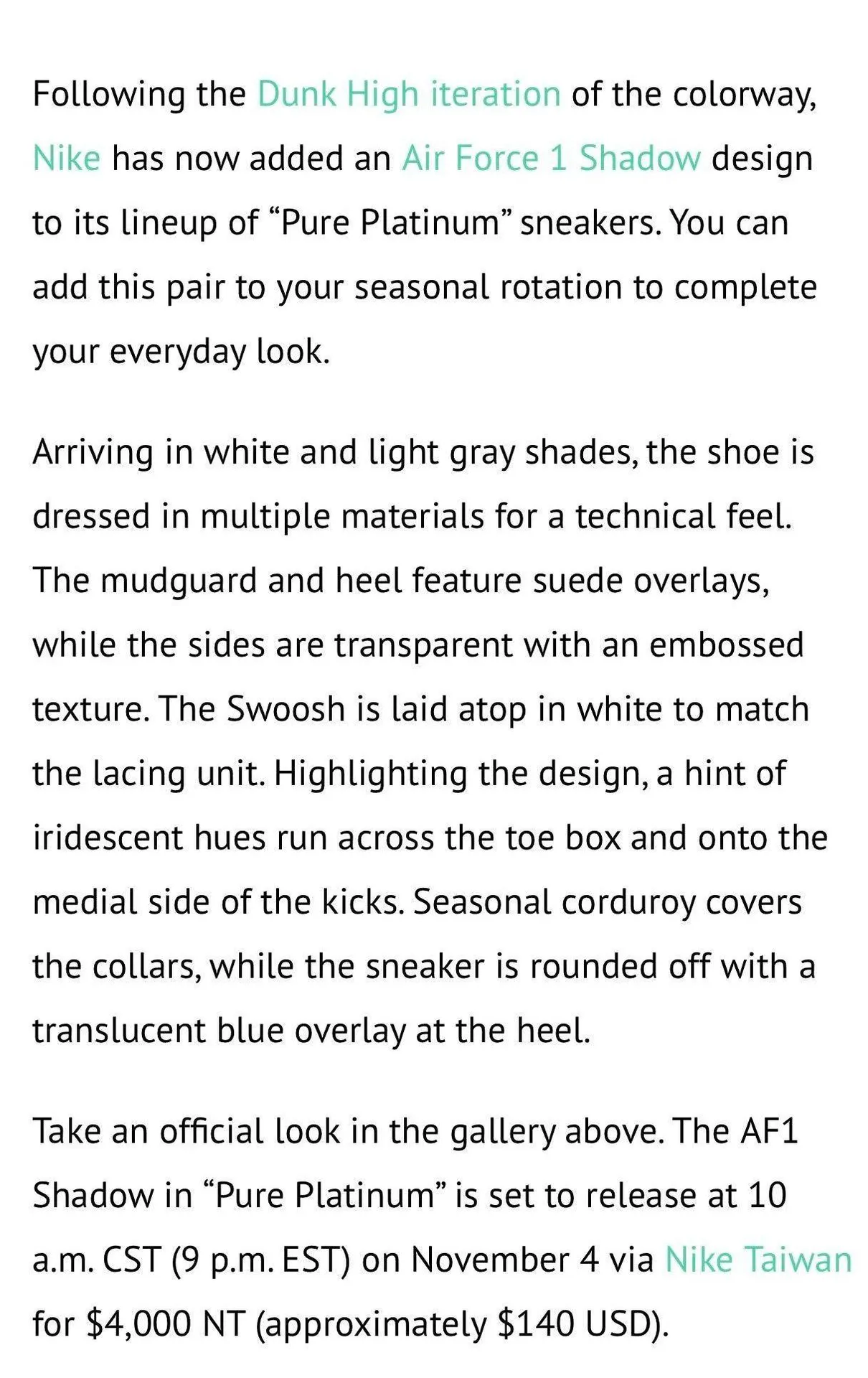 Nike AIR FORCE 1 SHADOW - Image 9