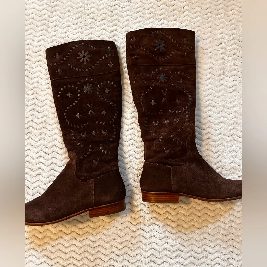 Jack Rogers Dark Brown Over the Knee Boots - Image 3