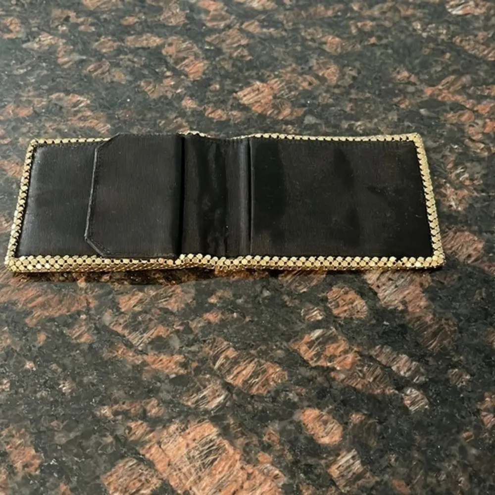 Whiting & Davis Vintage metal mesh wallet gold - Image 4