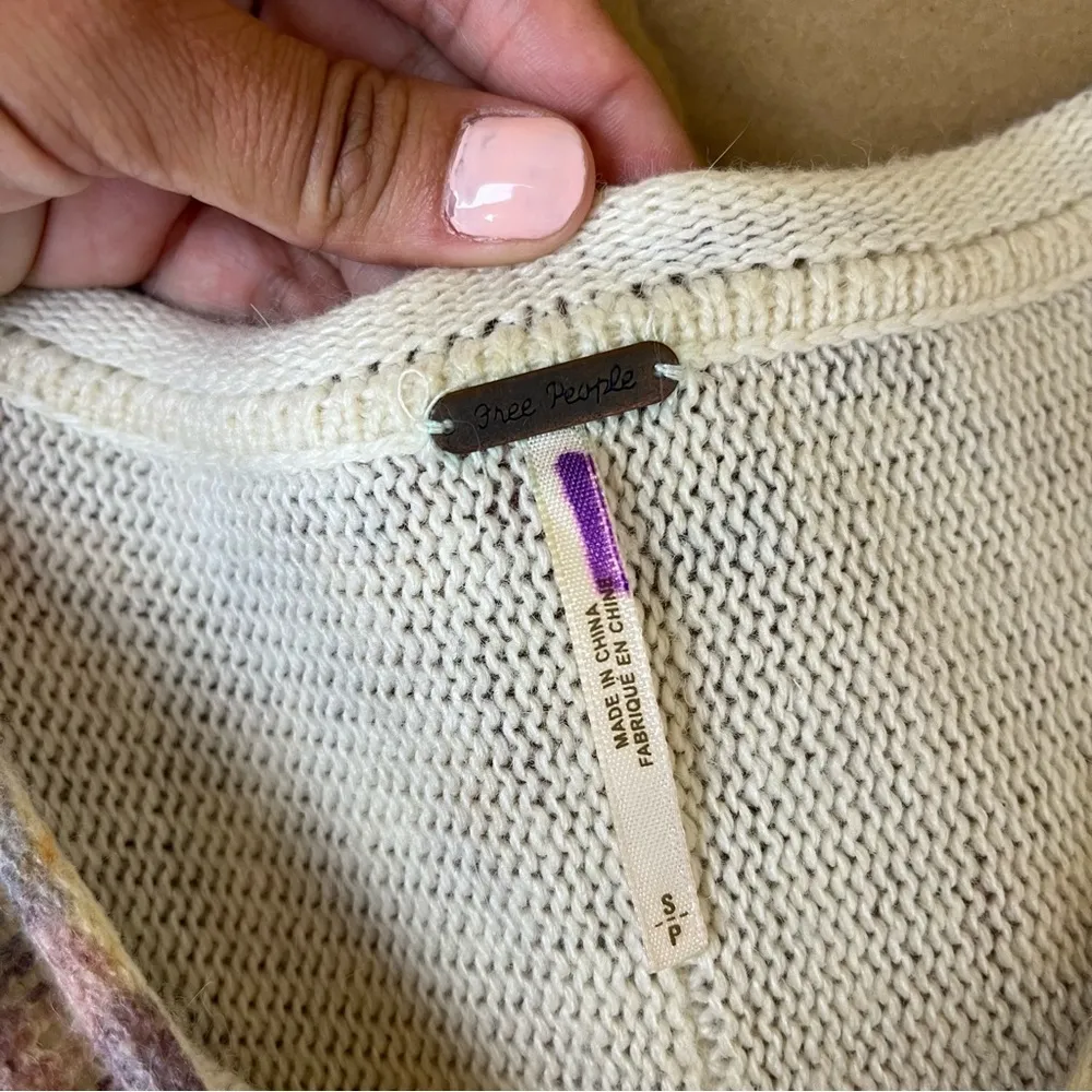 Free People Floral Sweater - Image 7