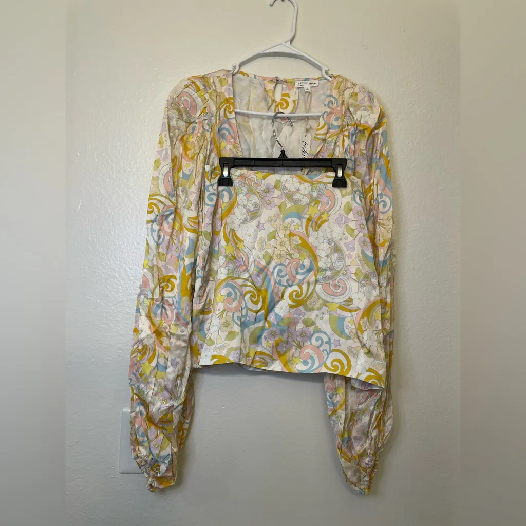 For‎ Love And Lemons Set NWT Marcia Crop Top M and Aiko Mini Skirt Size S - Image 3