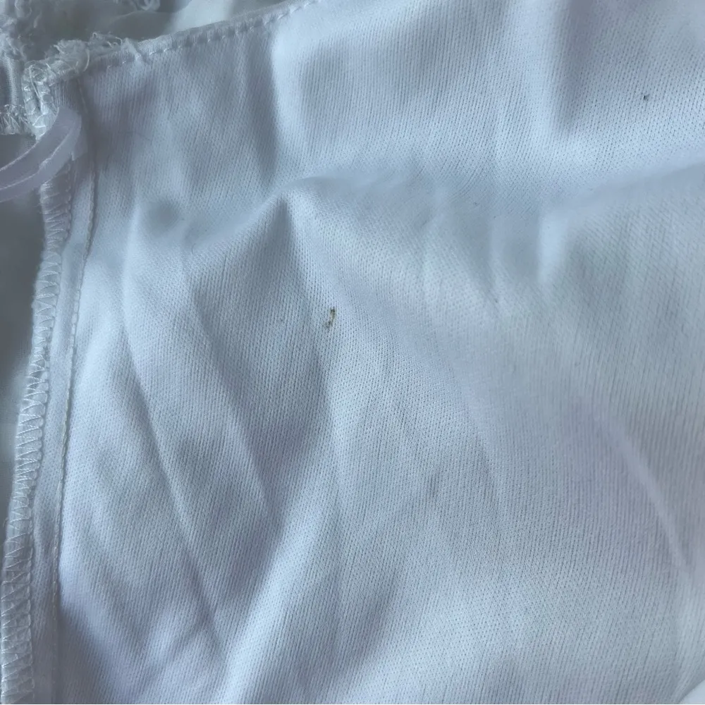 Francesca’s NWT white polka dot ruffle dress - Image 4