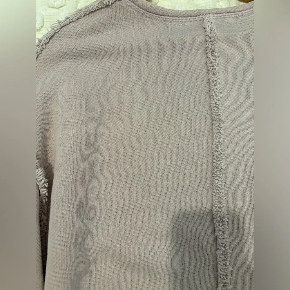 Free People Best Coast Cotton Oversized Tunic in Dust Lavender - Image 7