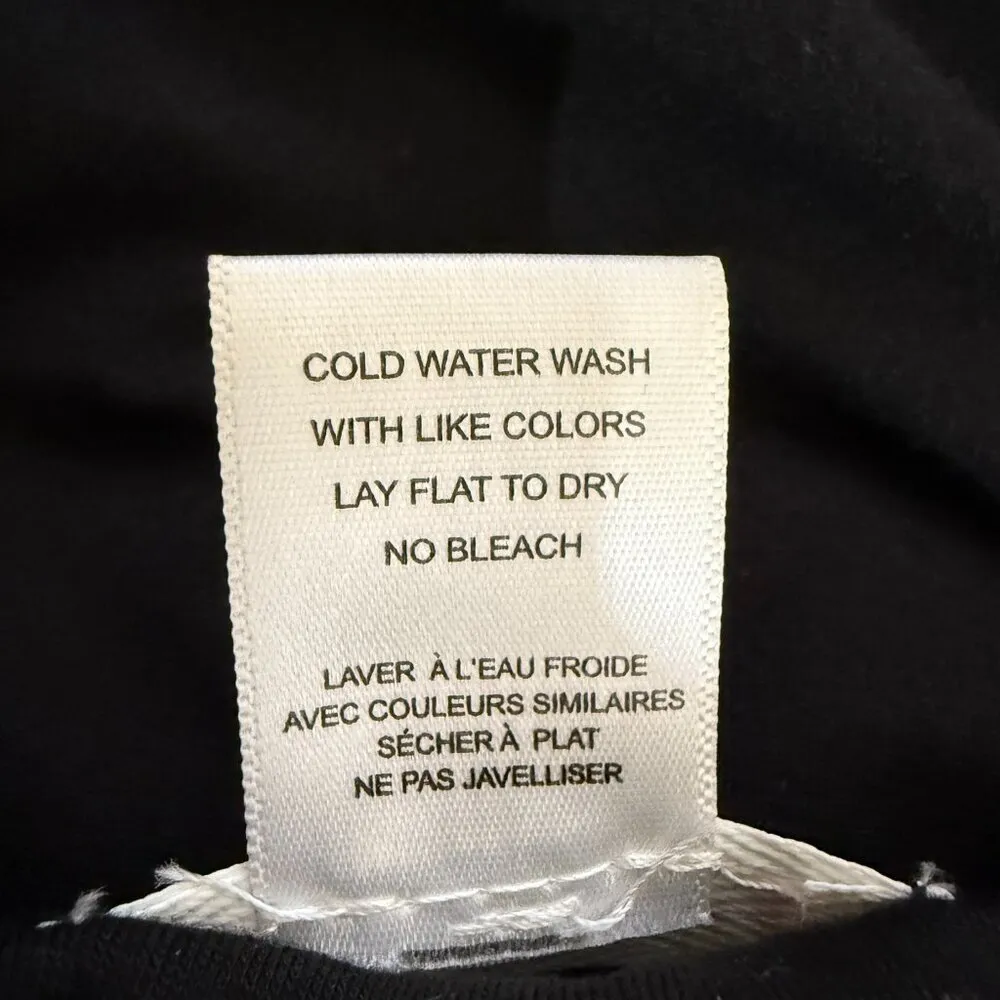 LNA Revolve Ruched Bodycon Midi Dress Women's Small Black Sleeveless Minimalist - Image 11