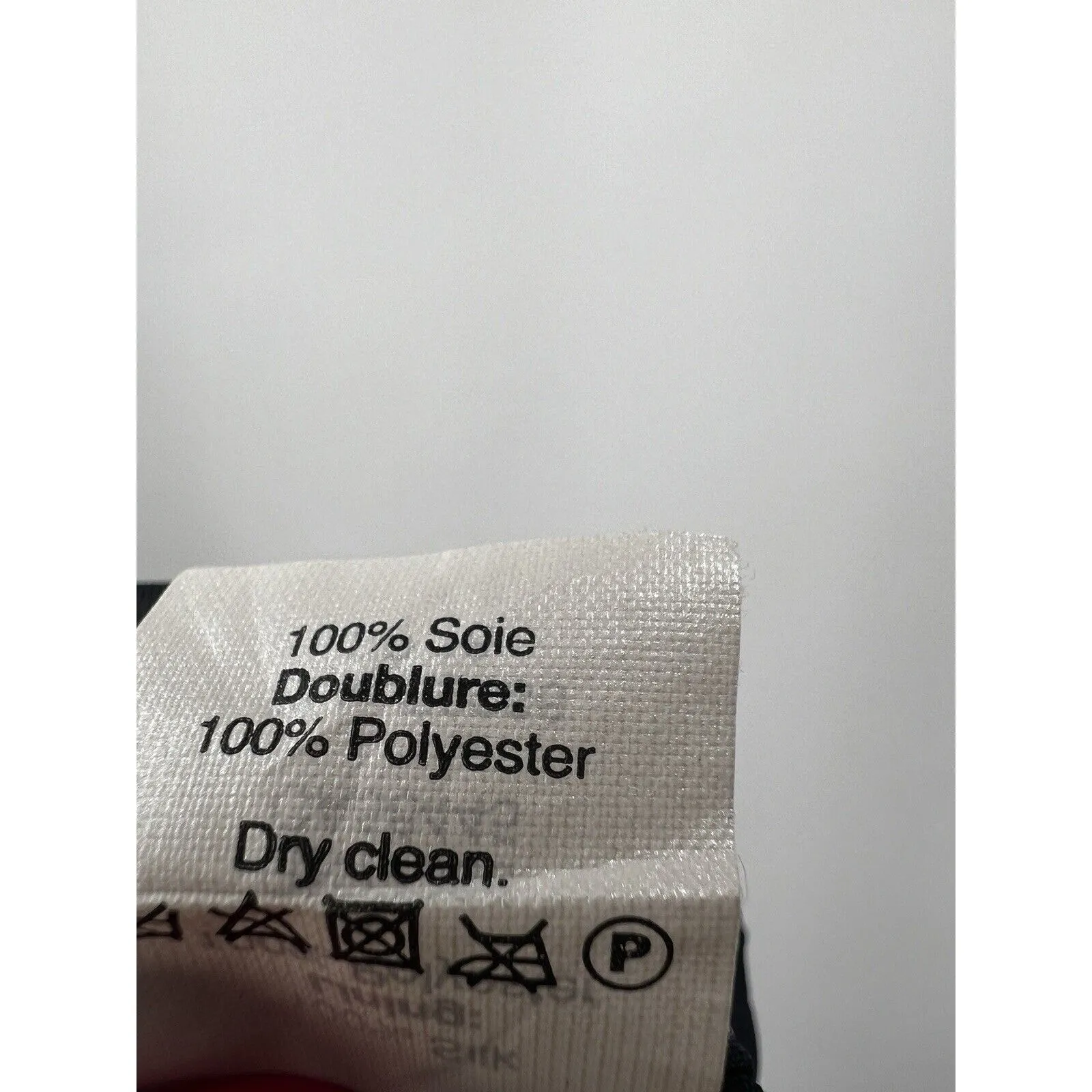 Madewell Skirt Womens Size‎ 0 Silk Geometric Print Navy Blue Lined Mini - Image 5