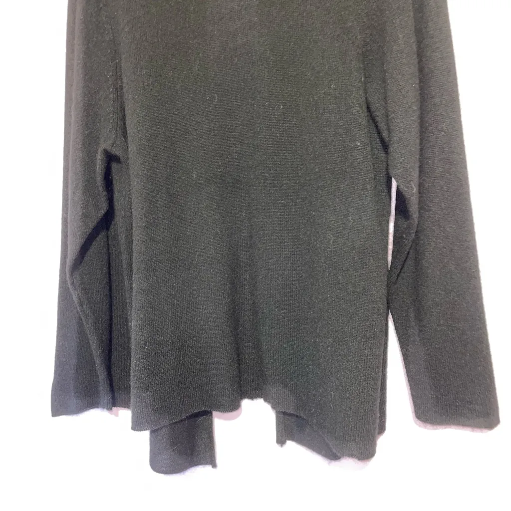 Charter Club Luxury Cashmere Cardigan Women 2X Open Front Knit Minimalist Office - Image 9