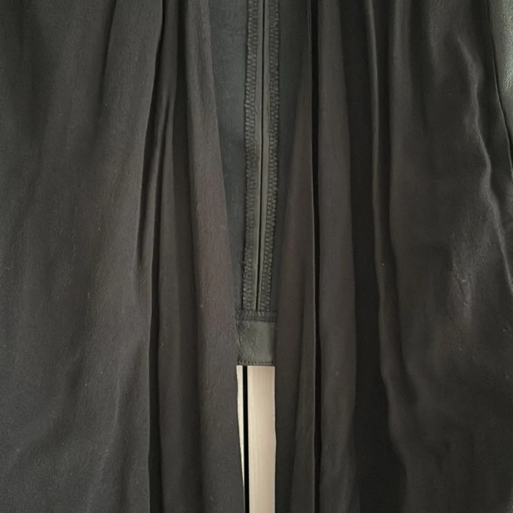 Fate
Women’s Faux Leather Cropped Black Jacket Black - Image 5