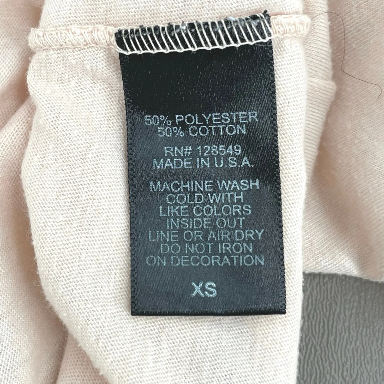 Aviator Nation Almond Bolt Fade Boyfriend Tee Ombre Pink Purple Crop Top Size XS - Image 6