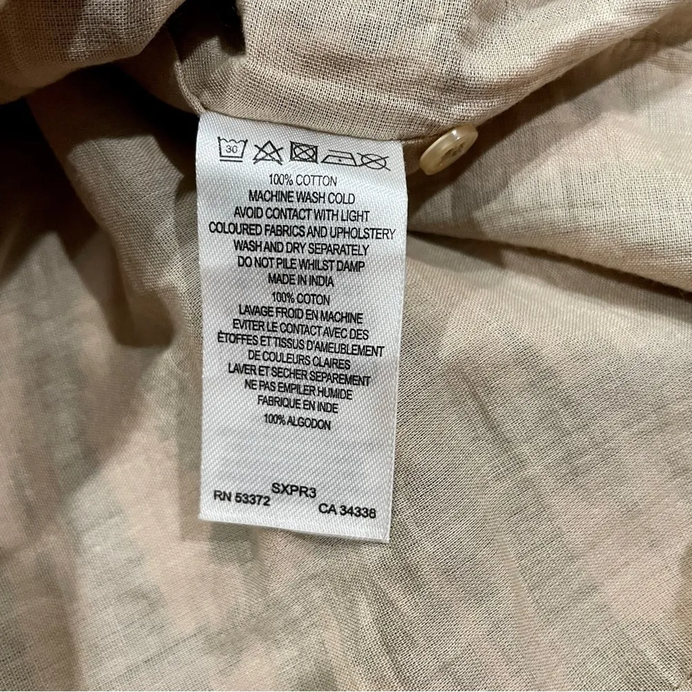 French Connection Tan and Black Romper - Image 7