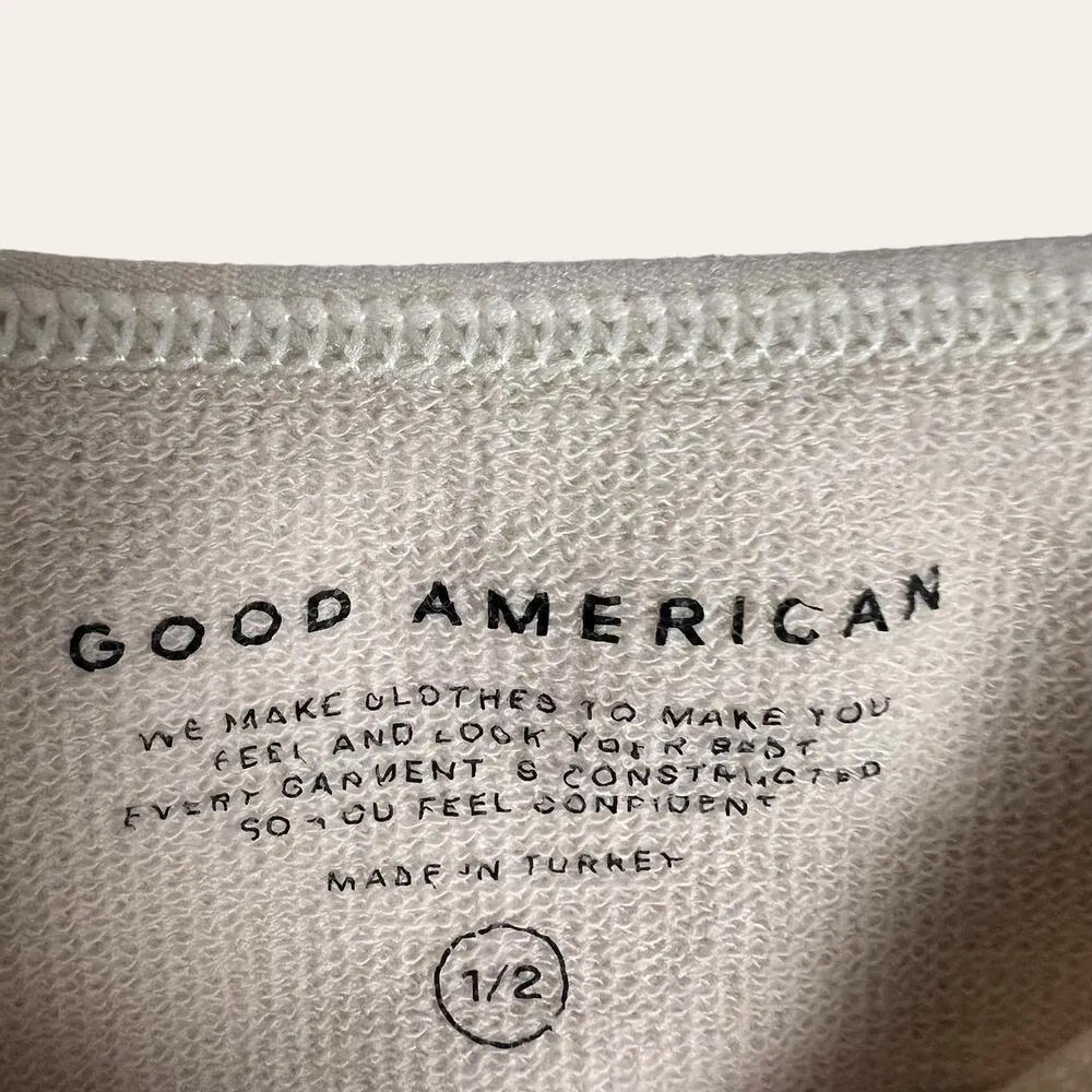 Good American Skinny Strap Nude Bone Ribbed Seamless Square Neck Bodysuit Size S - Image 6