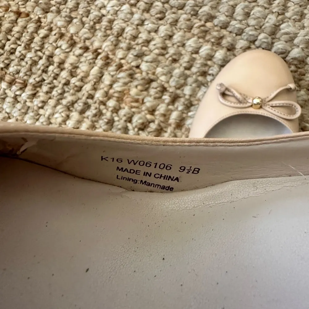 Cole Haan Women’s Elsie Bow Wedge Sz 9.5 Beige Slip On Shoes MSRP $180. NWOT - Image 7