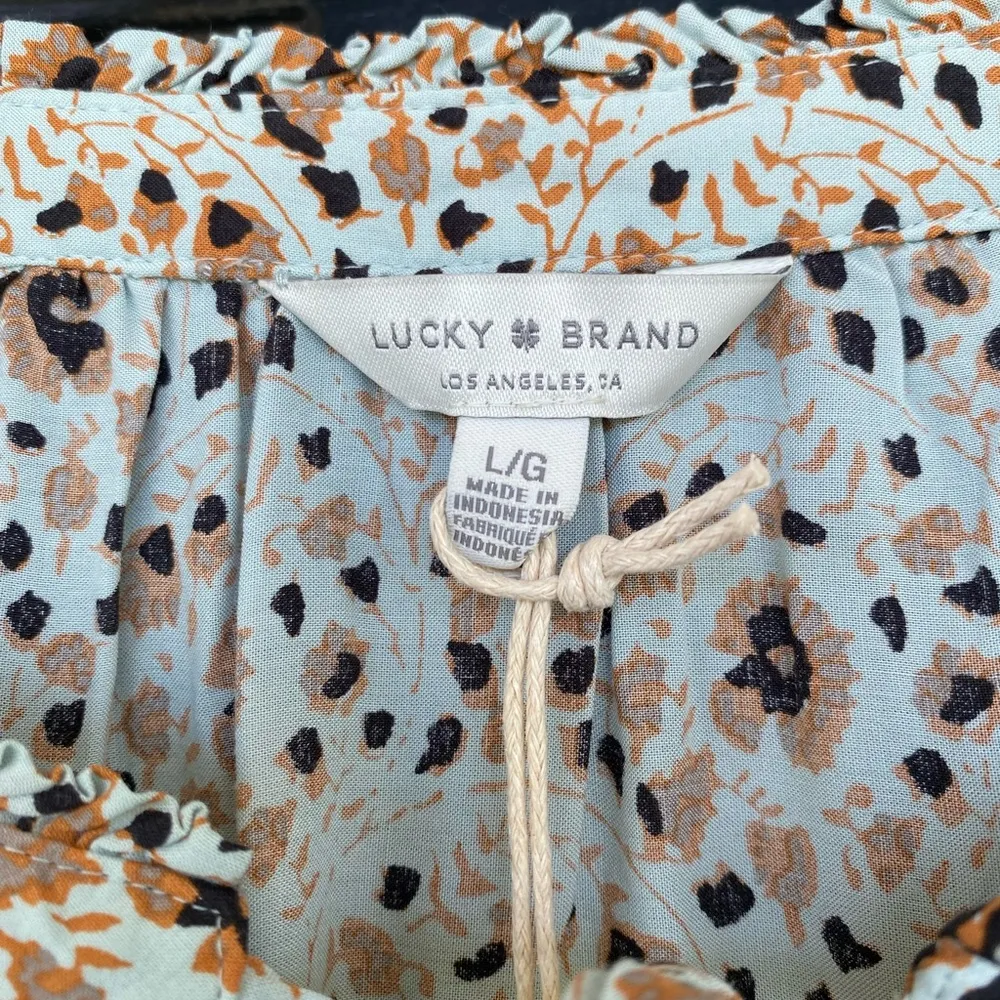 Lucky Brand Peasant Style Blouse - Image 6