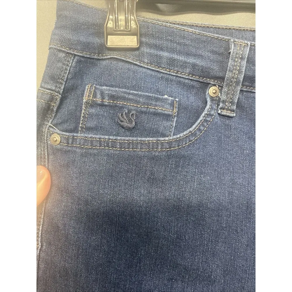 GLORIA VANDERBILT Women's Amanda Slim Jeans Size 16 (b29.1) - Image 5