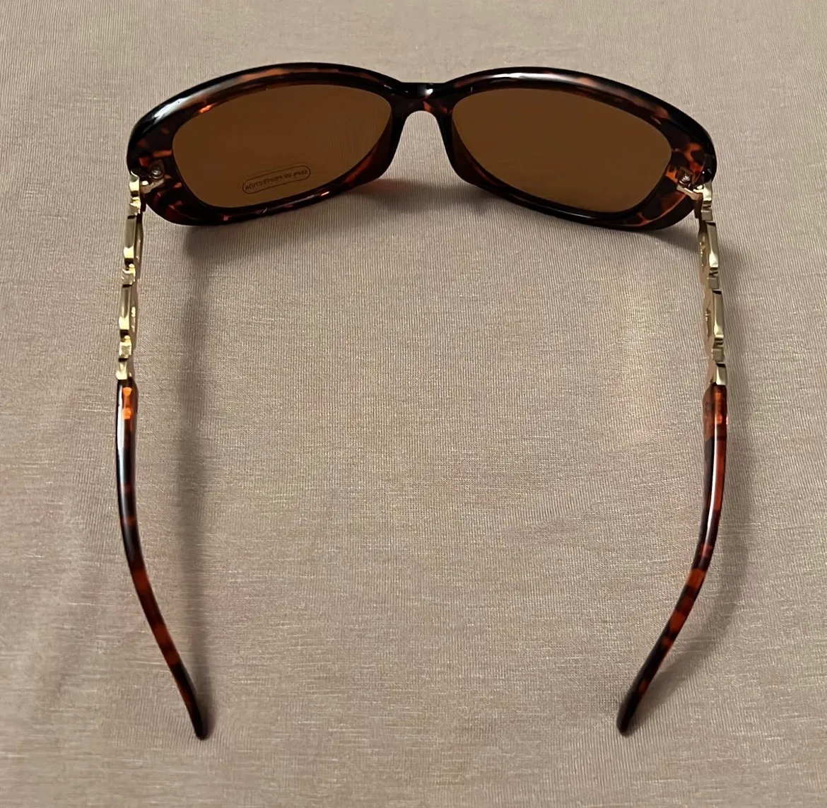 Brown Round Sunglasses - Image 6