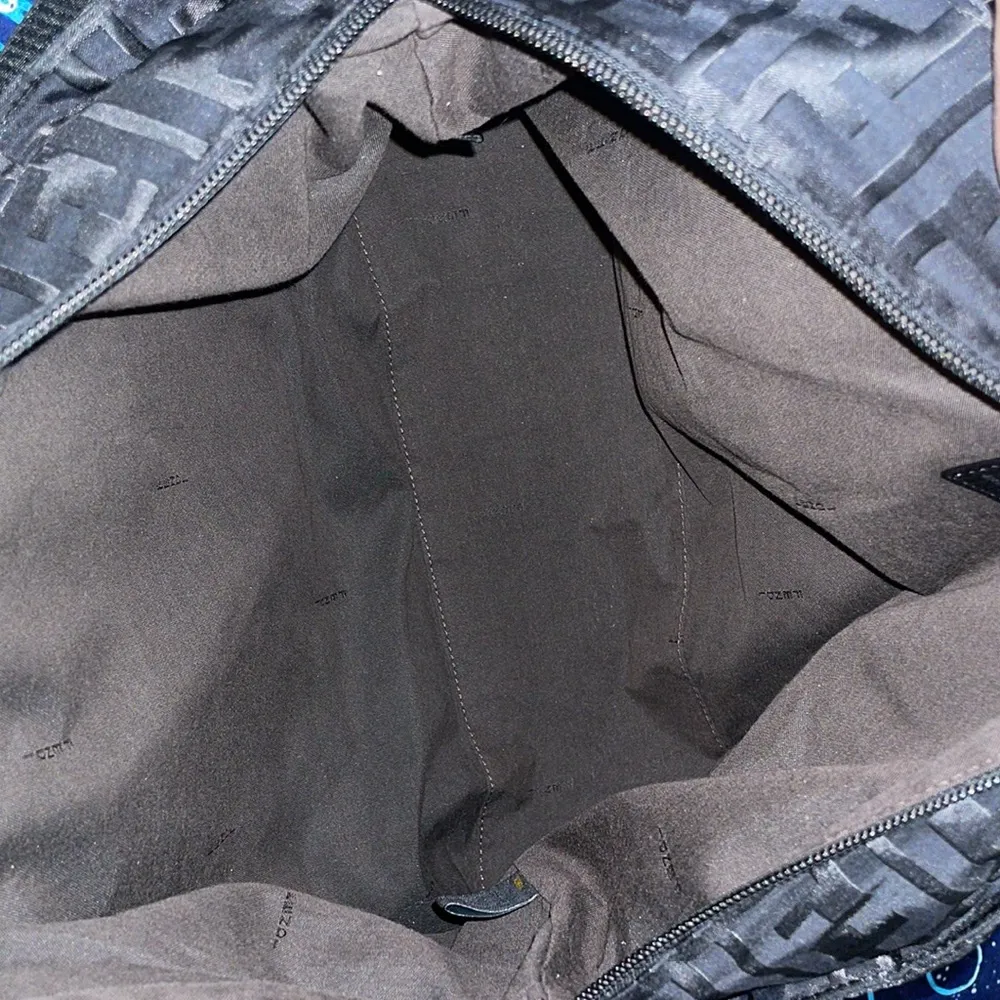 Fendi Black Zucca Tote Bag - Image 5