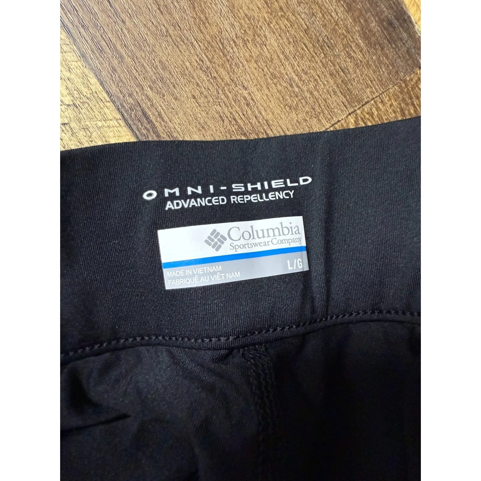 Columbia‎ Women Skort Sz L Black Pull On Pocket Stretch Hiking Tennis Pickleball - Image 3