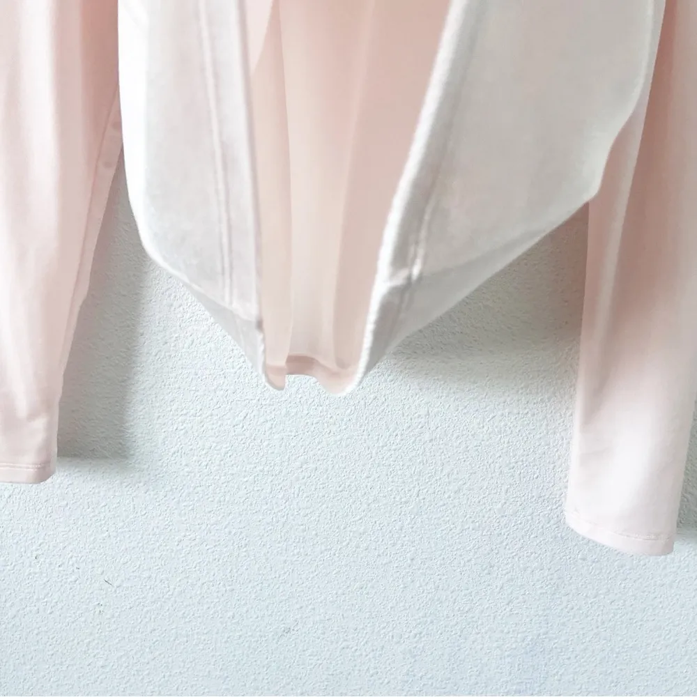 Rachel Parcell Light Pink Velour Sweatshirt - Image 5