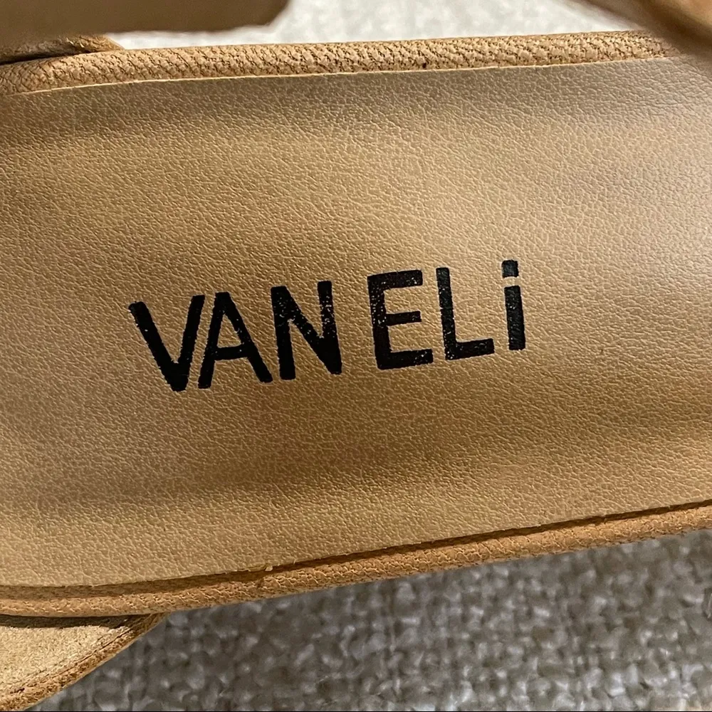Vaneli Open Toe Sandals Tan Size 8 - Image 8