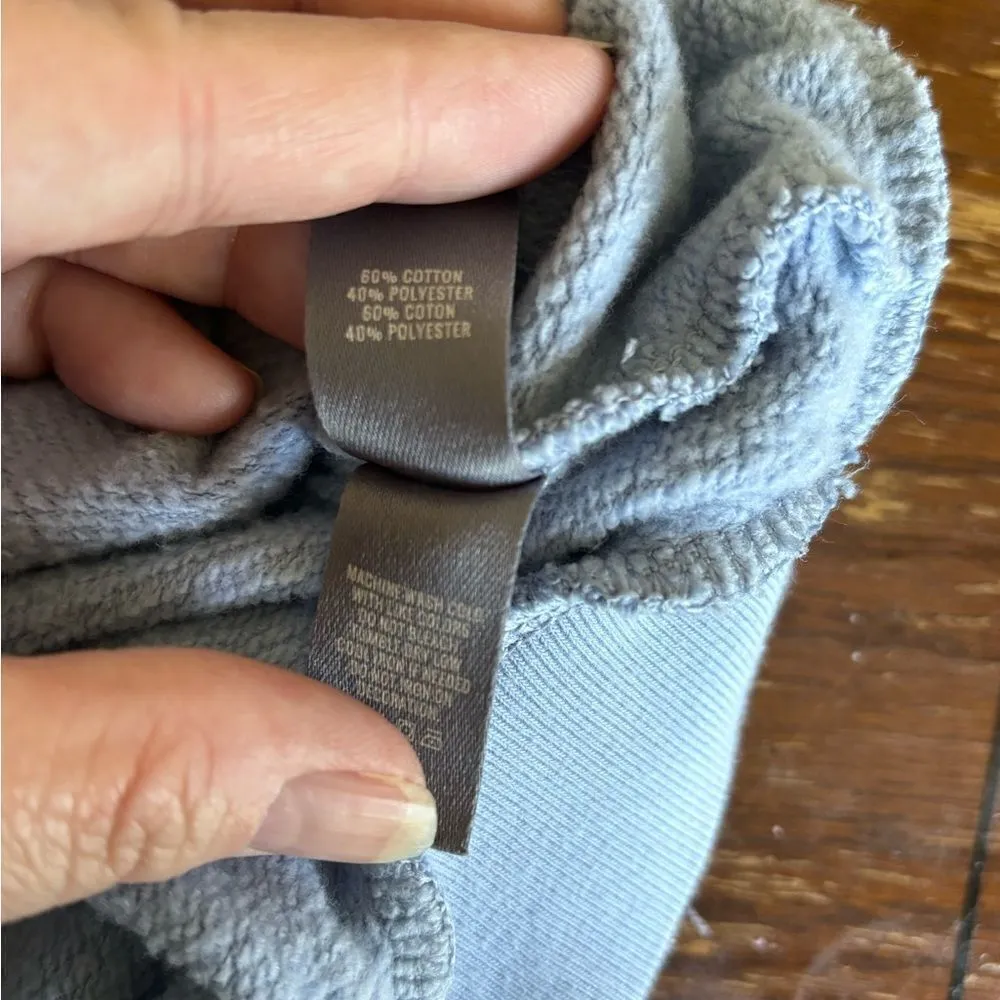 Aerie blue sequin PARTY sweatshirt M - Image 4