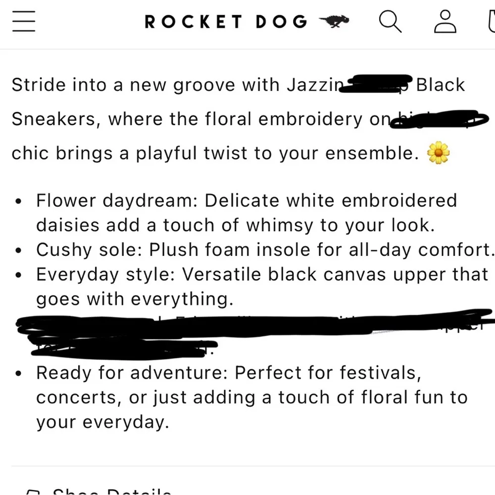 Rocket Dog Embroidered Jazzin Floral Sneakers - Image 11
