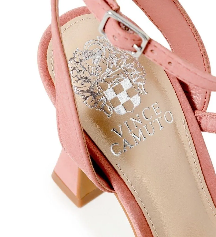 Vince Camuto Rosaly Leather Open Toe Strappy Sandal in Light Pink Size 6 NEW - Image 8