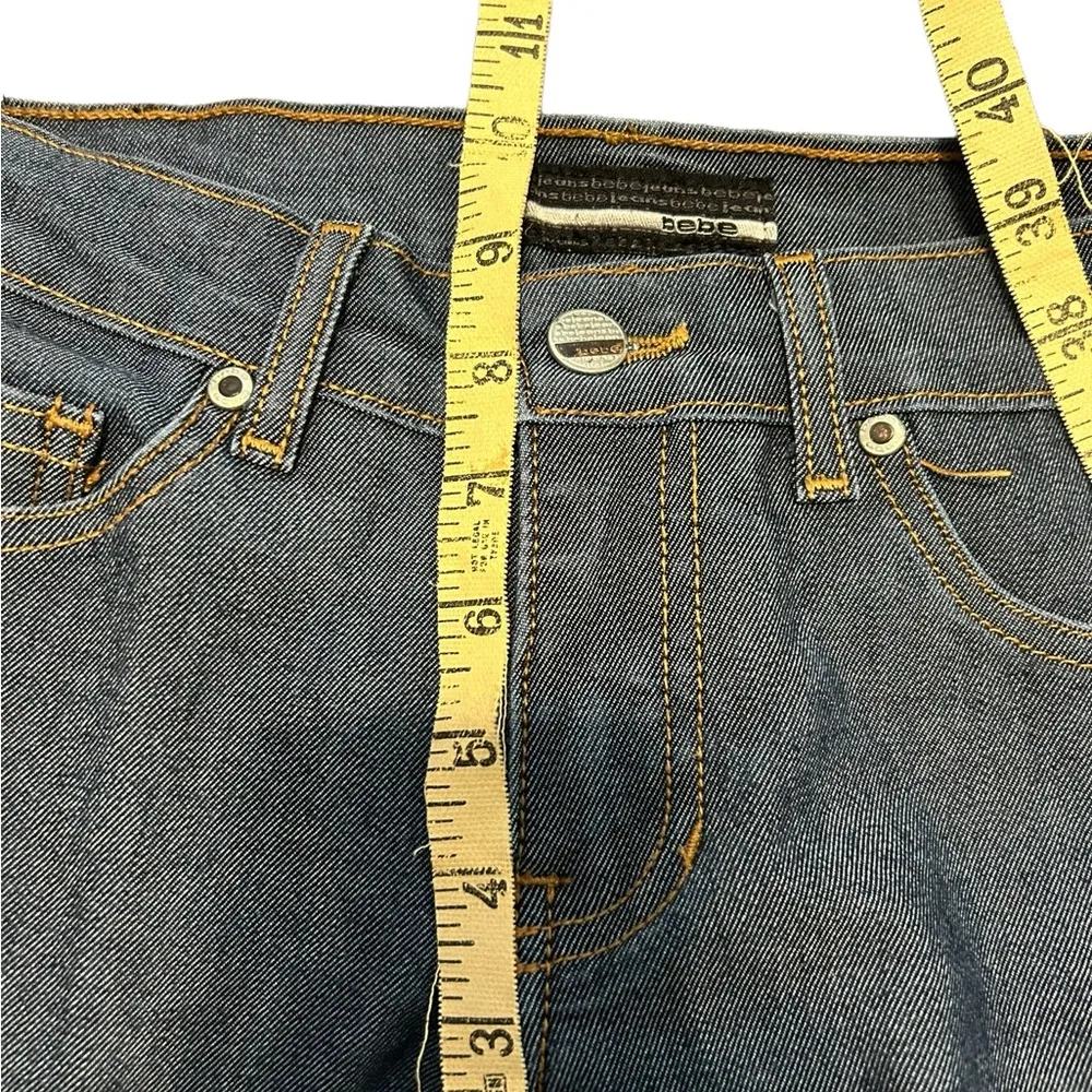 Bebe vintage boot cut low rise jeans size 28 - Image 7