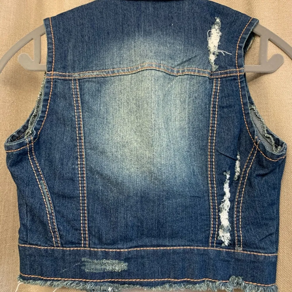 Denim vest Blue Size XS - Image 2