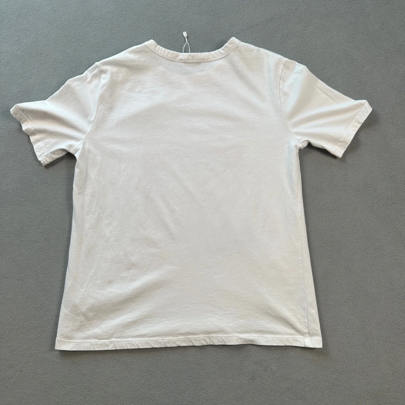 ZARA Basic T Shirt Womens Size L White Graphic Don't Do It Magazine Print NWOT Size L - Image 2