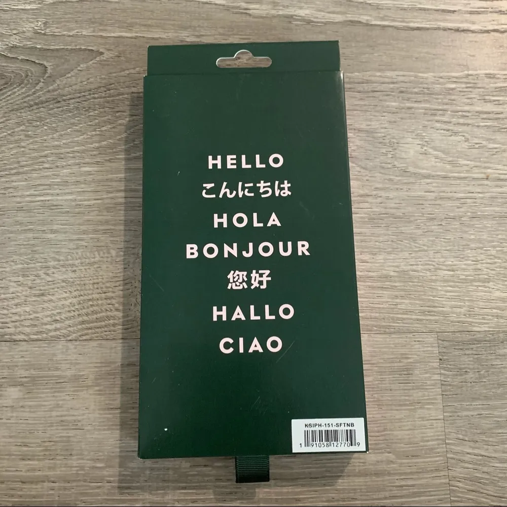 New Kate Spade New York KSIPH151SFTNB Protective Hardshell iPhone 12 mini case - Image 2