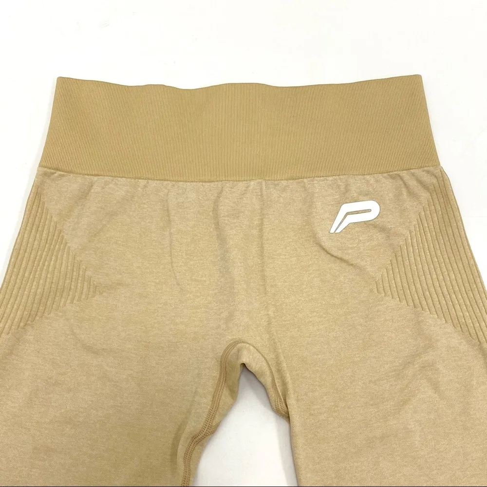 Pursue Fitness ADAPT Seamless High waisted Leggings Tan Size L Size L - Image 8