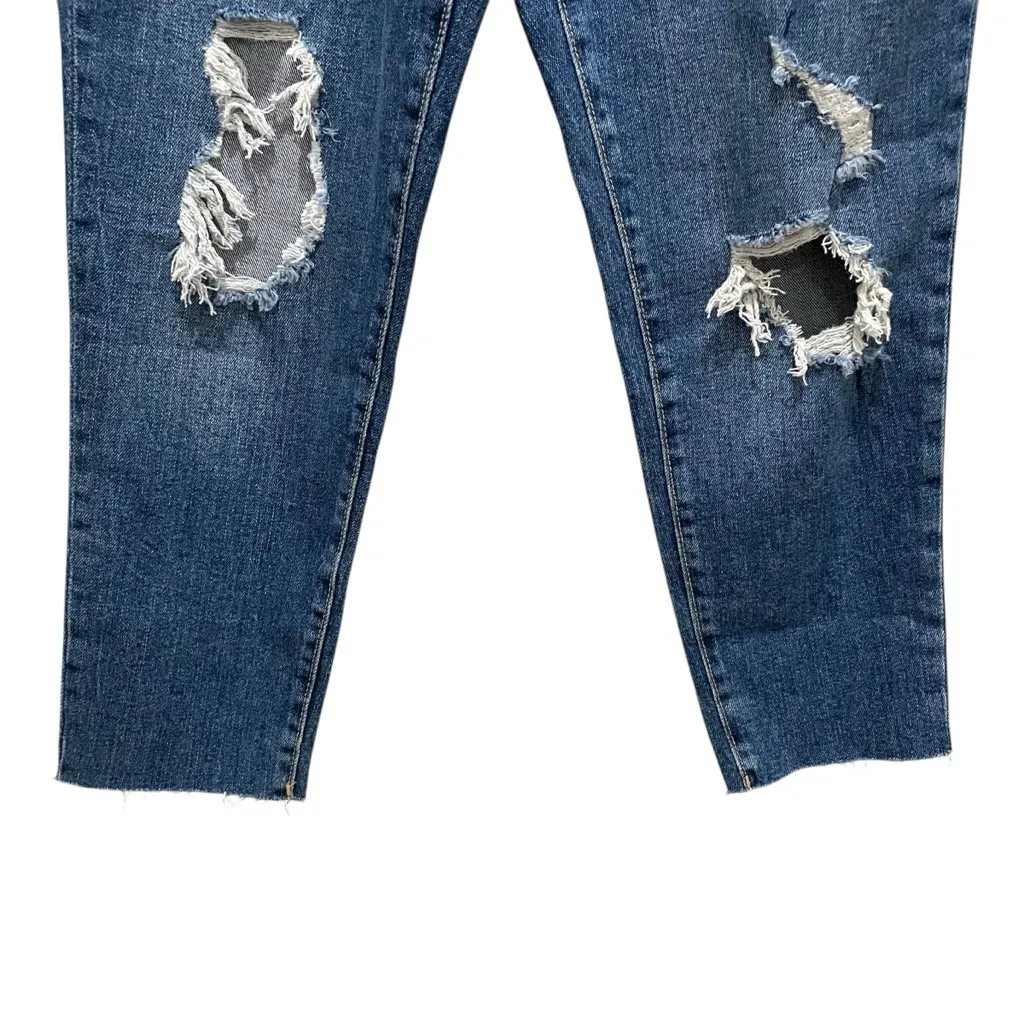 Old Navy High Rise Curvy OG Straight Jeans Medium Wash Women’s Size 0 Petite NWT - Image 2