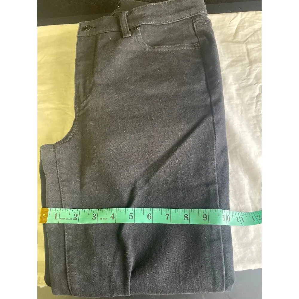 Talbots Women's Black Jeans/Pants Slim Ankle Jean Size 10 SKU 2866 - Image 5