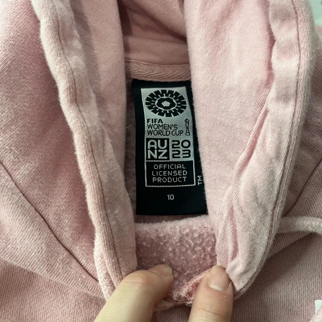 FIFA Women’s World Cup 2023 Pink Hoodie AU NZ Graphic Pullover Sweatshirt 10 - Image 11