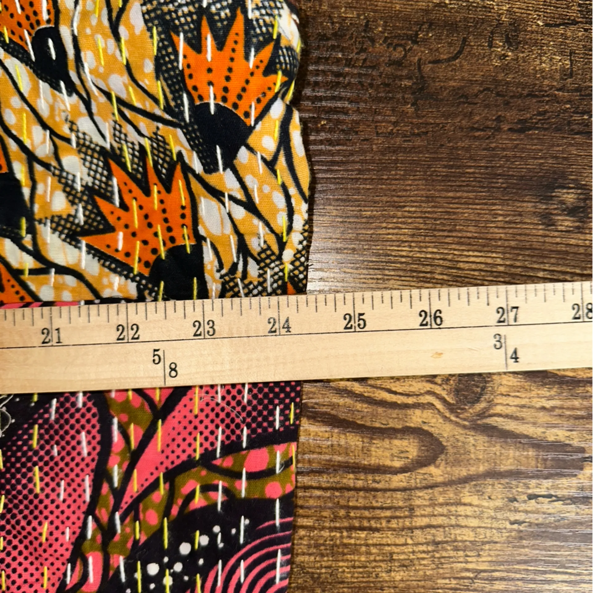 Raj Jacket Womens XL Multicolor Hooded Patchwork Quilted Kantha Full Zip NWT Blue - Image 7